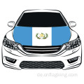 Die WM Guatemala Flagge Autohaubenflagge